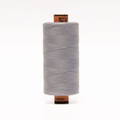 Bobine fil à coudre 1000m tout tissus Amann Belfil - Gris FUS340