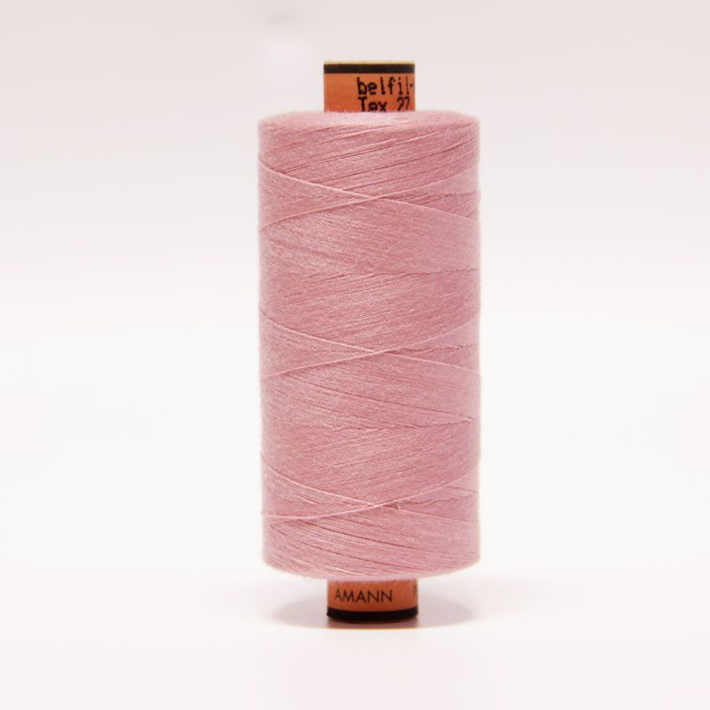 Fil a coudre polyester Amann Belfil-S 120 rose bonbon