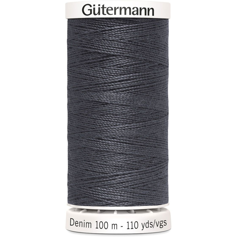 Fil à coudre Denim100m Gütermann - N°9455