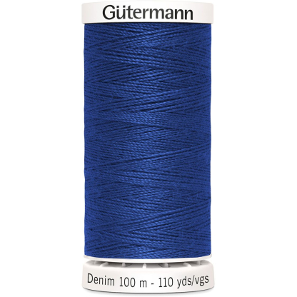 Fil à coudre Denim100m Gütermann - N°6756