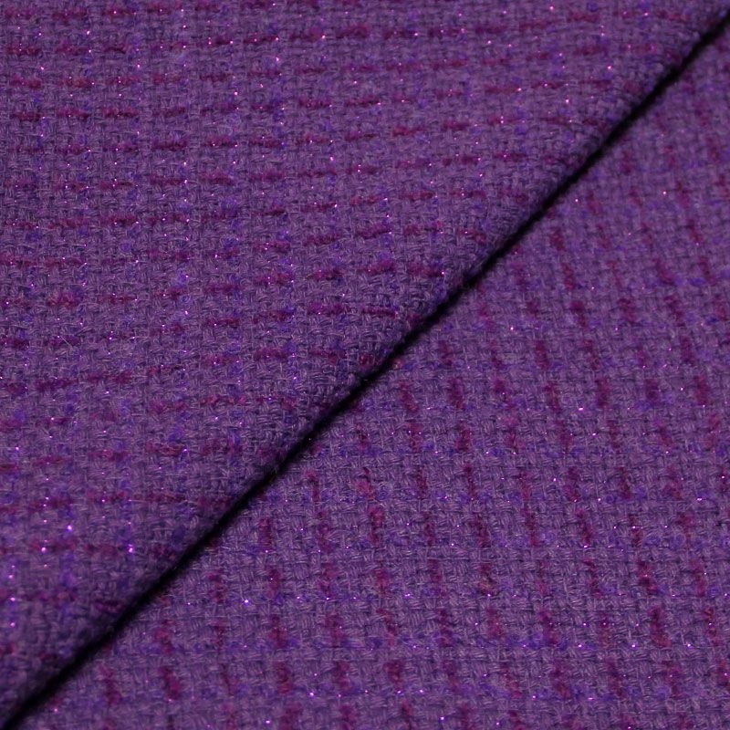Tweed lurex - Violet