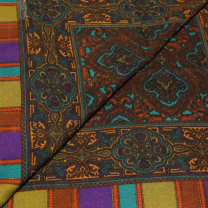 Foulard twill - Rita ton canard 2