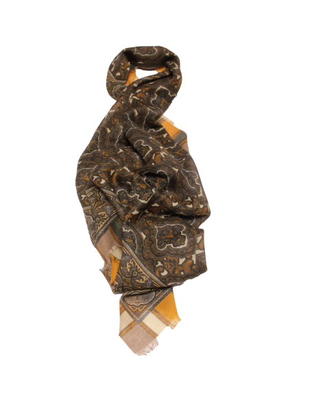 Foulard twill - Rita ton camel