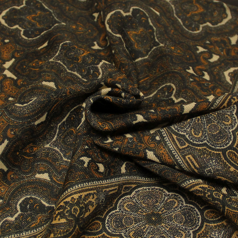 Foulard twill - Rita ton camel