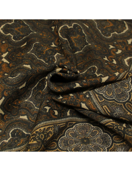 Foulard twill - Rita ton camel