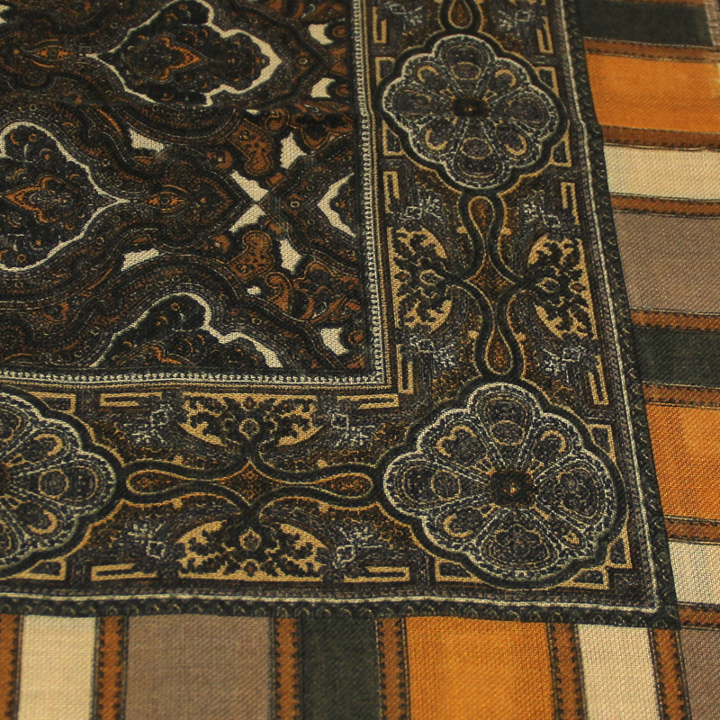 Foulard twill - Rita ton camel