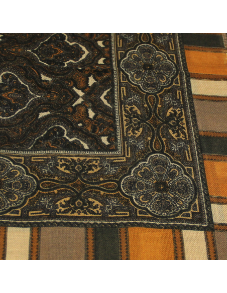 Foulard twill - Rita ton camel