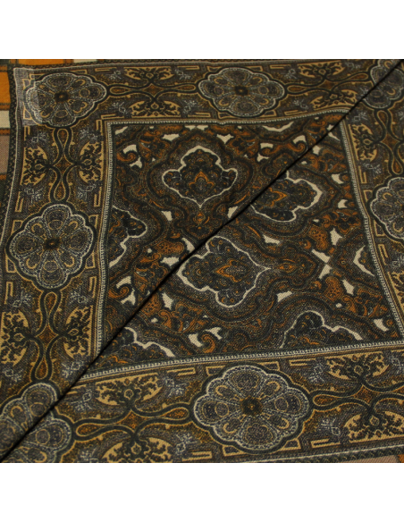 Foulard twill - Rita ton camel