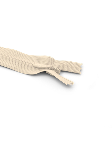 Fermeture Eclair ® invisible écru 40cm