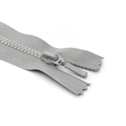 Fermeture Eclair ® injectée grise 40cm 2