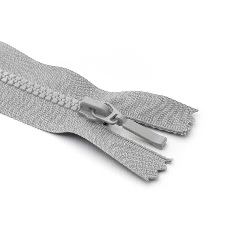 Fermeture Eclair ® injectée grise 40cm