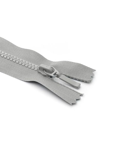 Fermeture Eclair ® injectée grise 60cm