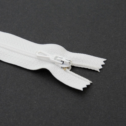 Fermeture Eclair ® spiralée blanche 20cm 2