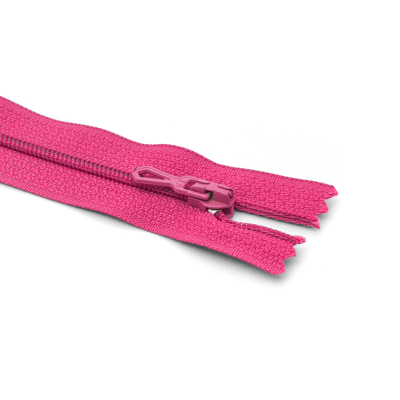 Fermeture Eclair ® spiralée fuchsia 40cm