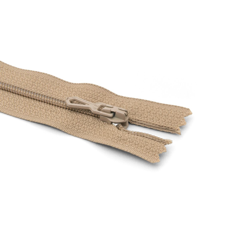 Fermeture Eclair ® spiralée beige 25cm