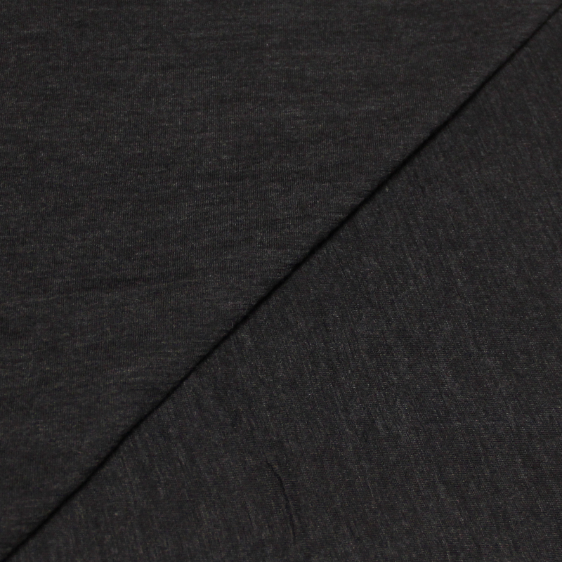 Jersey laine & acrylique - Anthracite