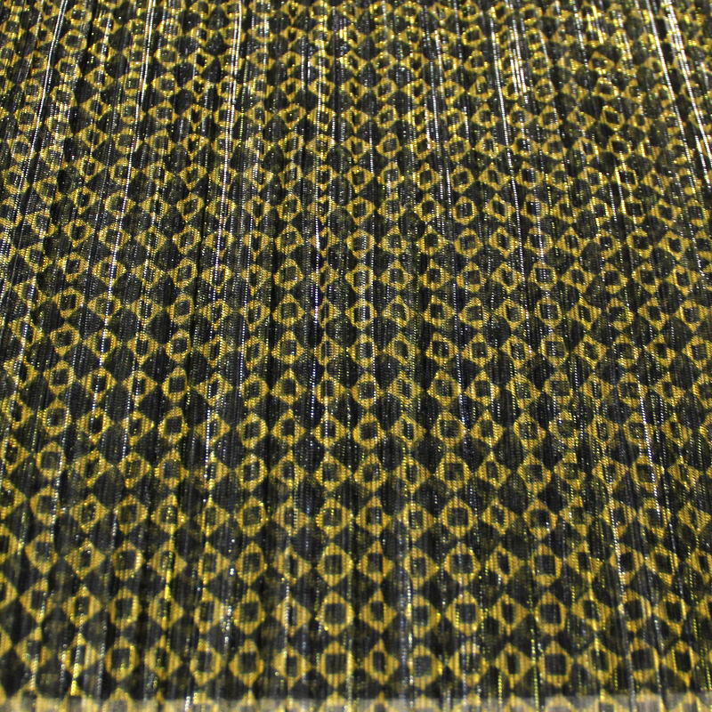 Résille lamé plissé - Danae avec base