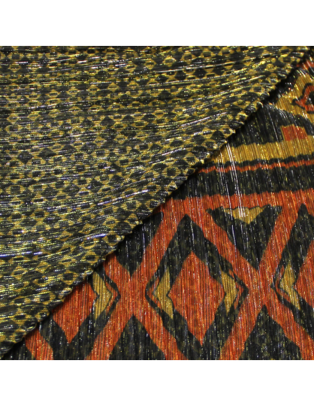 Résille lamé plissé - Danae avec base