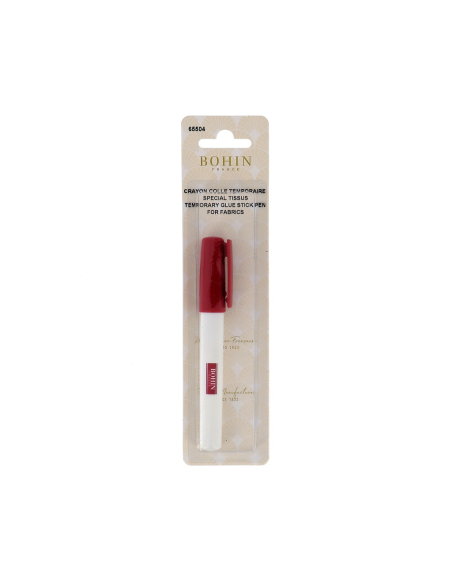 Crayon colle textile temporaire