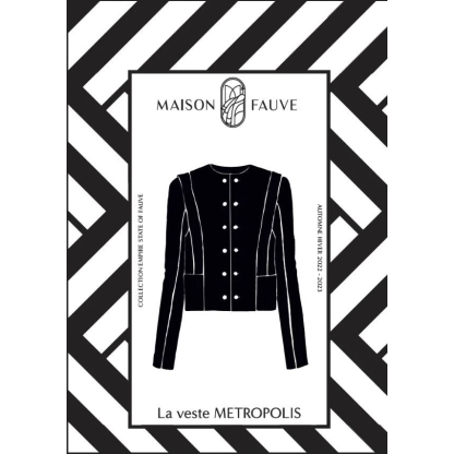 Patron Maison Fauve - Manteau Metropolis