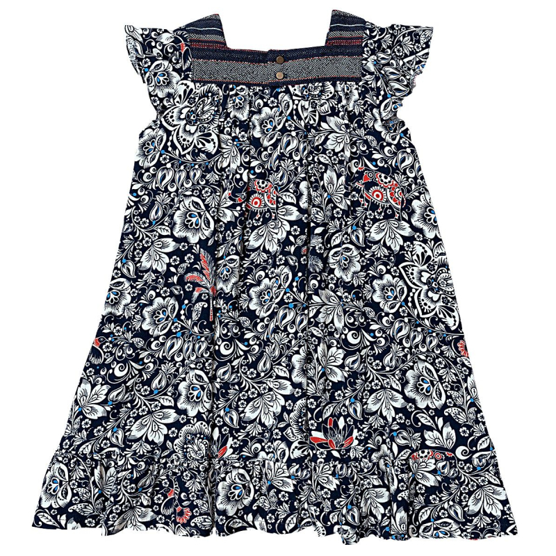 Patron Burda 9249 - Robe et la blouse encolure rectangulaire