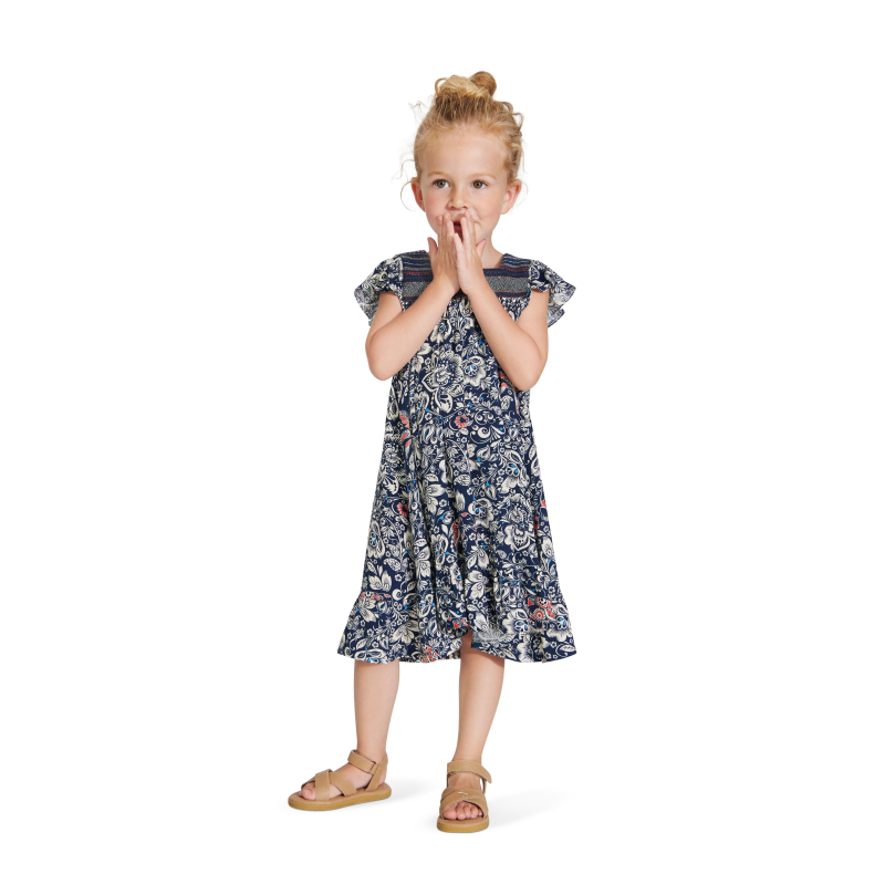 Patron Burda 9249 - Robe et la blouse encolure rectangulaire