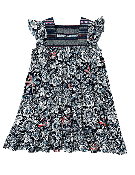 Patron Burda 9249 - Robe et la blouse encolure rectangulaire