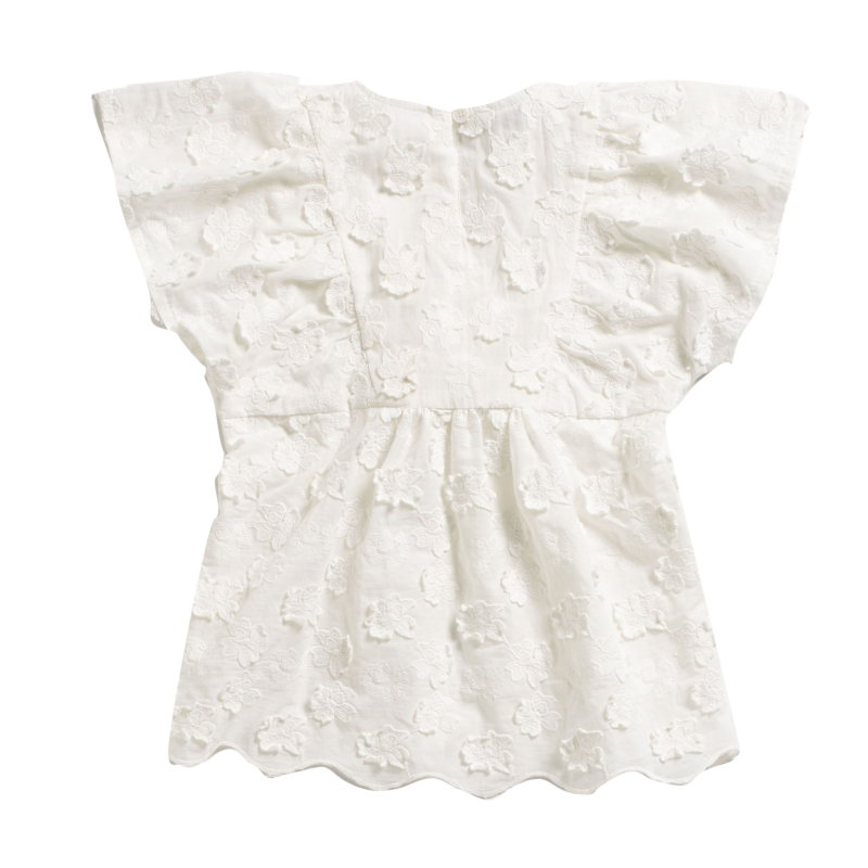 Patron Burda 9244 - Robe et Blouse avec décolleté décorées de ruchés de manches