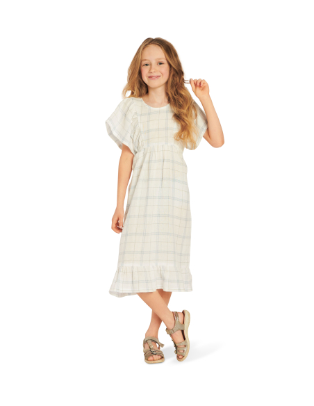 Patron Burda 9244 - Robe et Blouse avec décolleté décorées de ruchés de manches