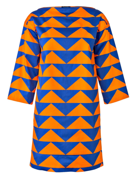 Patron Burda 5925 - Robes de coupe droite avec une encolure bateau