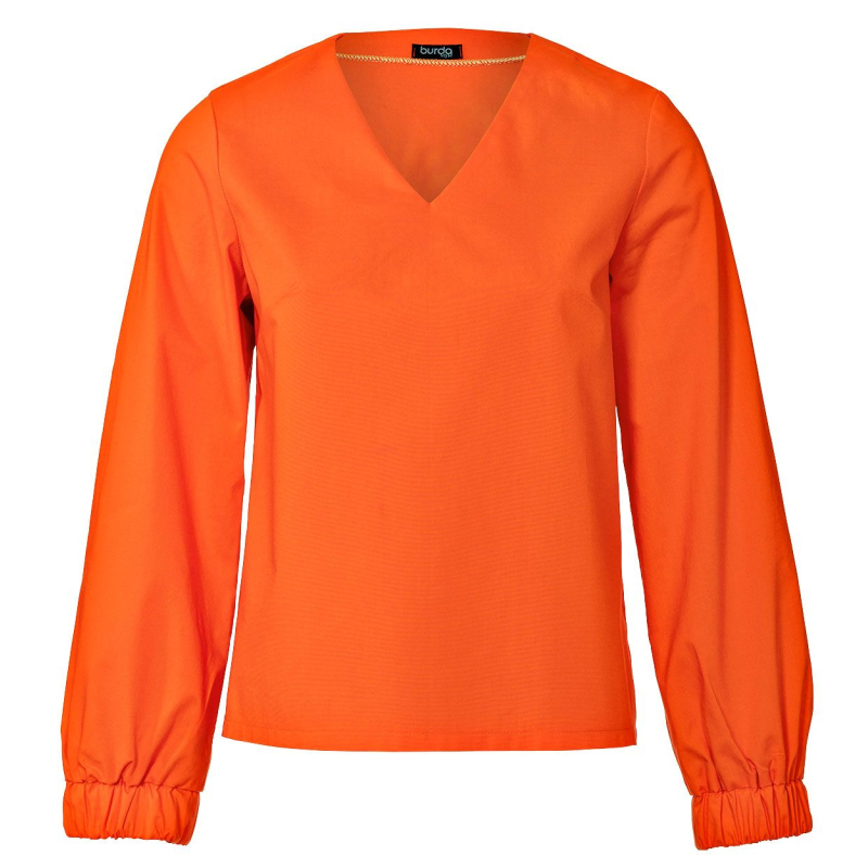 Patron Burda 5924 - Blouses sans fermeture avec une encolure V