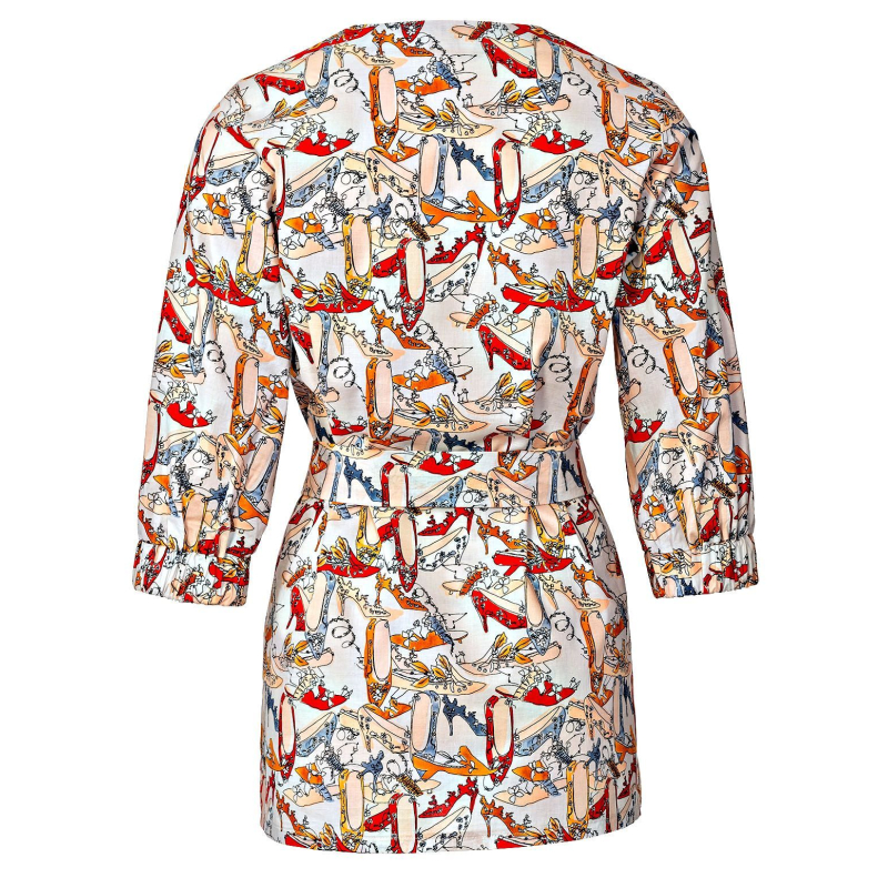 Patron Burda 5924 - Blouses sans fermeture avec une encolure V