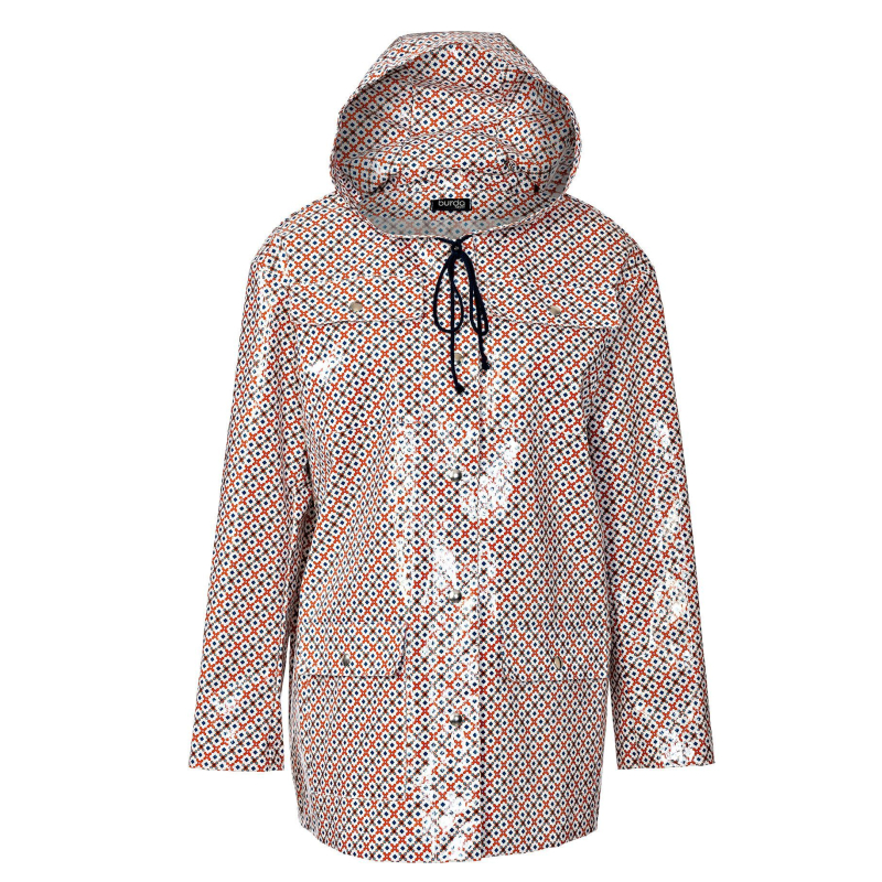 Patron Burda 5923 - Parka à capuche et poches plaquées