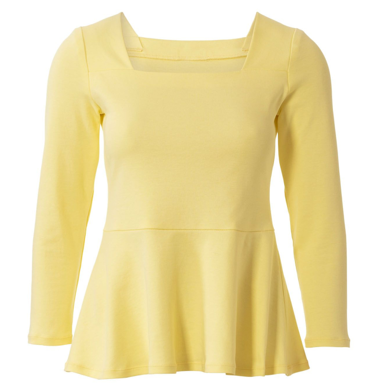 Patron Burda 5908 - Blouses, encolure carré