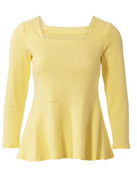 Patron Burda 5908 - Blouses, encolure carré