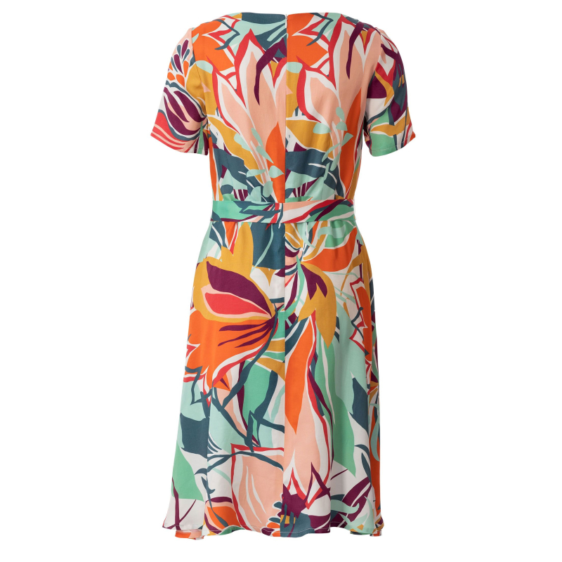 Patron Burda 5903 - Robe avec jupe a pointe