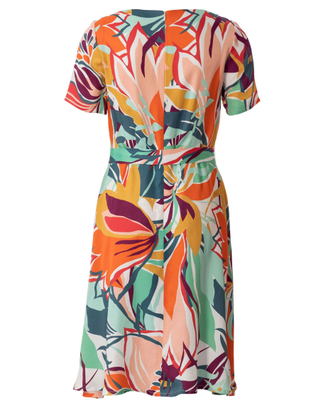 Patron Burda 5903 - Robe avec jupe a pointe