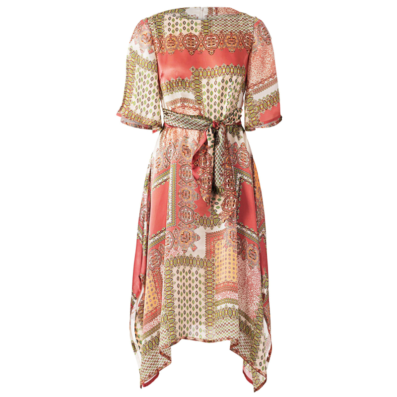 Patron Burda 5903 - Robe avec jupe a pointe