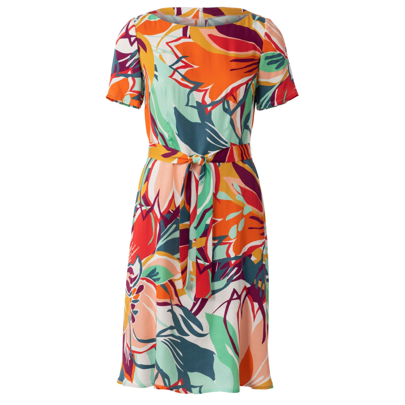 Patron Burda 5903 - Robe avec jupe a pointe