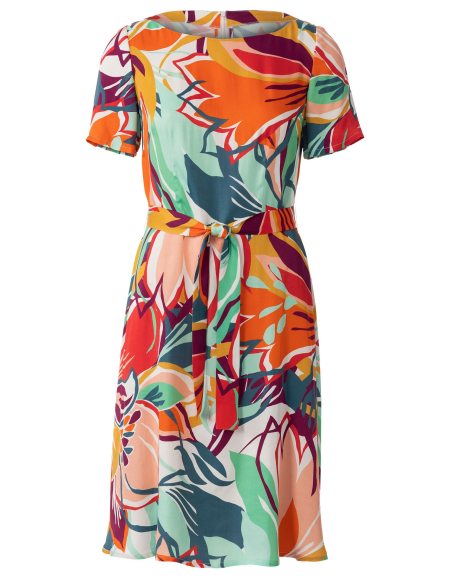 Patron Burda 5903 - Robe avec jupe a pointe