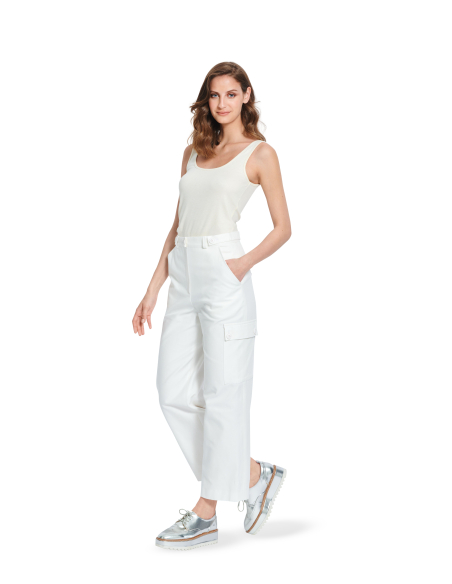 Patron Burda 5902 - Pantalons droits avec des poches