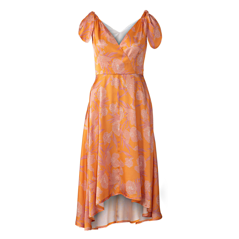 Patron Burda 5899 - Robes virevoltantes avec corsage croisé