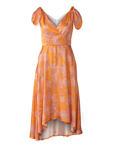 Patron Burda 5899 - Robes virevoltantes avec corsage croisé