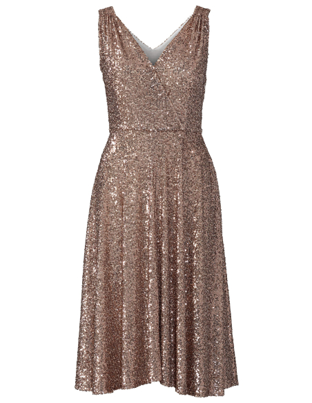 Patron Burda 5899 - Robes virevoltantes avec corsage croisé