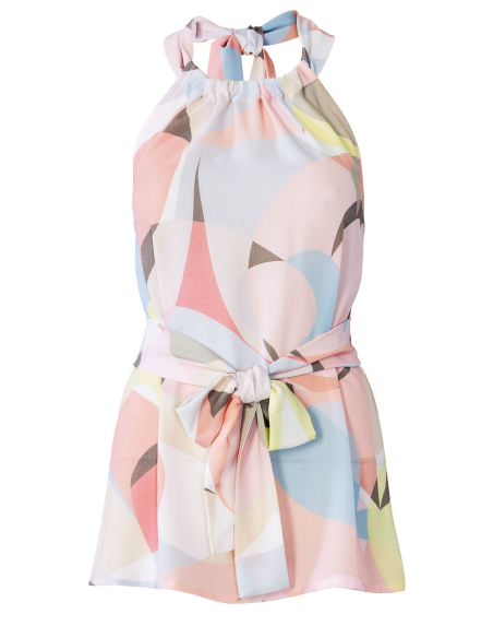 Patron Burda 5891 - Top dos-nu