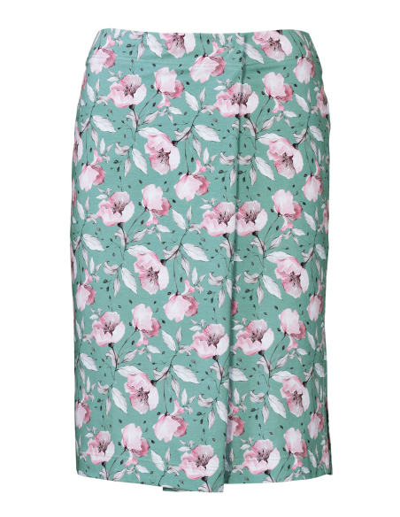 Patron Burda 5888 - Jupe droite avec fente latérale