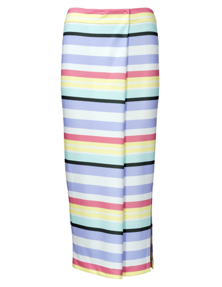 Patron Burda 5888 - Jupe droite avec fente latérale