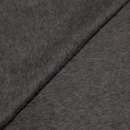 Tissu laine cachemire gris clair