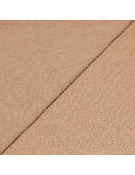 Gaze de laine - Vieux rose