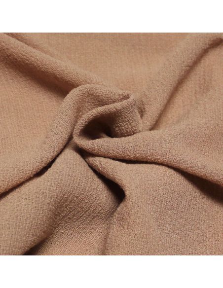 Gaze de laine - Vieux rose